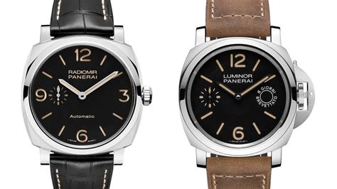 what is difference panerai radiomir luminor|Panerai radiomir vs luminor.